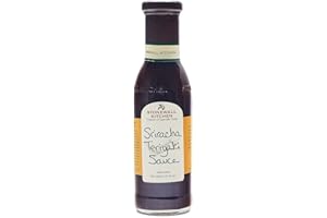 ‎STONEWALL KITCHEN Stonewall Kitchen Sriracha Teriyaki Sauce, 330 ml mittelscharfe, exotisch-würzige BBQ-Sauce,zum Marinieren, Glasieren oder Würzen von Geflügel, Rind, Fisch, Schwein oder in Wok-Gerichten