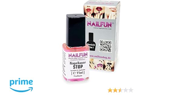 Nailfun Vernis Amer Anti Rongement 10 Ml