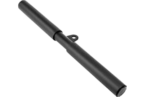 QWORK® Barre Tirage Musculation, Barre Musculation pour Triceps et Biceps, Accessoire de Fitness pour Machine de Câble de Gymnase (40,5 cm)