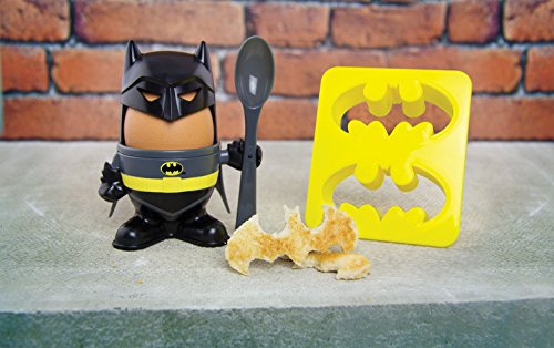 Batman Eierbecher für Kinder, Geschenke für Jungen, Kinderfrühstückset, DC-Ware - 3