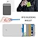Produktbild YUYOUG Kartenhalter Brieftasche RFID Blocking, Zenlet Kreditkarten-Paket Anti-Side Wallet Action Wallet Wallet Push Pull Card Holder, PVC, weiß, Einheitsgröße