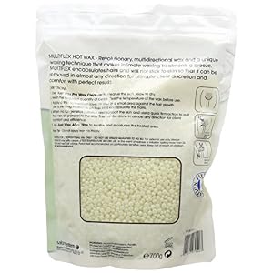 Salon System 700g Just Wax Multi Flex Stripless Wax Brazilian Leg/Underarm Wax Tea Tree and Calendula - Image 2