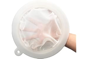 JEESHAN Filtre à jus de 21 cm en maille 120 mailles en nylon pour filtrer les grosses particules filtrant le jus, le miel, le thé