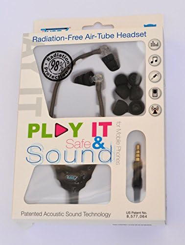 New Echo Tubez Play it Safe & Sound Radiation-Free Air-Tube Headset