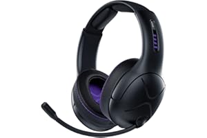 PERFORMANCE DESIGNED PRODUCTS PDP Victrix Gambit Schwarz drahtlos and verkabelt Gaming Kopfhörer mit Mic - Microsoft Xbox One, Series X|S, PC - Esports-Ready Pro Audio, Noise Cancelling Microphone, Over the Ear Kopfhörer