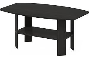 Furinno Couchtisch im schlichten Design, Espresso