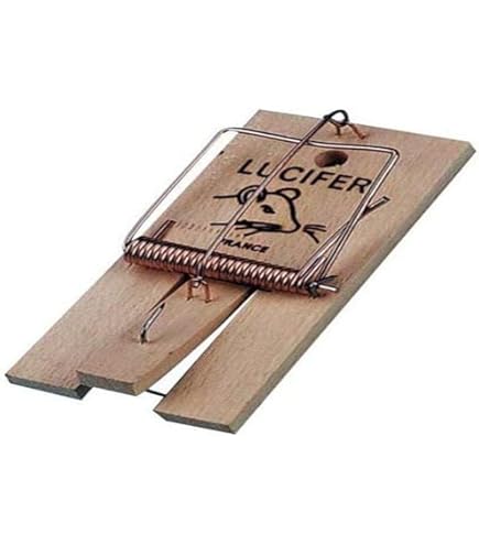 tapette à souris,piège à souris, 1 tapette en bois made in FRANCE ,9.6 x 4.6 cm