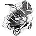 Icandy Peach Tandem Raincover iN LiNe (Large) All In One Version