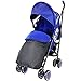 Zeta Citi Stroller Buggy Pushchair - Navy (Complete With Footmuff + Raincover)