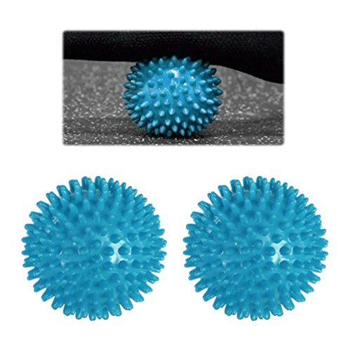 Massageball Self Massage,NuoYo 2 Spikey Ball Igelball Reflexzonen Massage Selbstmassage Fußmassage,Abbau von Stress und Schmerzen - 2