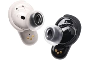 AZLA SednaEarfit Crystal for Bose Earbuds - Bose Earbuds Replacement Tips - Compatible with Bose Quietcomfort Ultra Earbuds, Bose QC Earbuds II (ML)