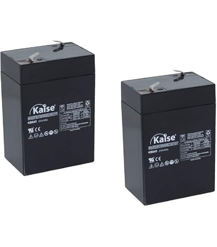 DSK 10355 - Batterie au Plob AG Rechargeable scellée 6V 4,5 Ah. Idéal