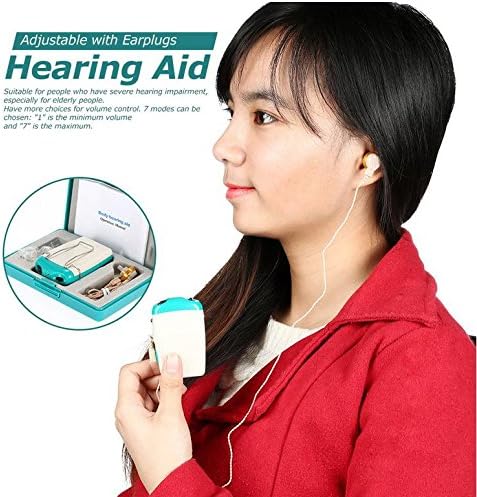 D&amp;F Digital Hearing Aid Amplifier All Digital Volume Control Personal Sound?For Severe Hearing Loss? HE-29. Battery