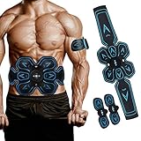 DoCH Electroestimulador Muscular Abdominales, Masajeador Eléctrico...
