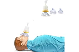 GIMULATAMIS Dispositivo di Emergenza Anti Soffocamento Professionale,Dispositivo di Salvataggio di Soffocamento Portatile,Maschere di Addestramento RCP per Bambini Adulti,Portable Choking Rescue Equipment