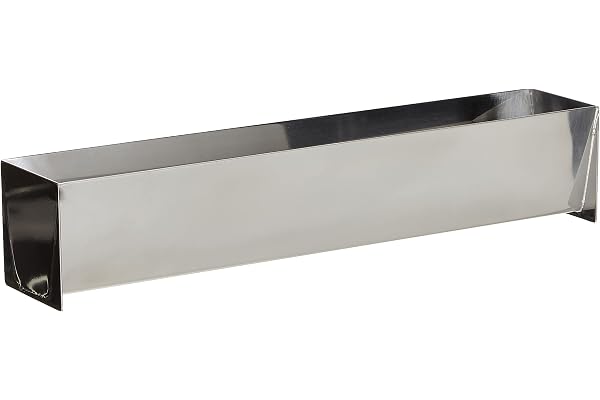 Städer – 622081 professionell paste- och terrinform trapets – 30 x 6 x 6 cm – rostfritt stål