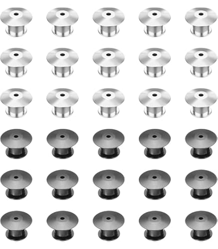 BROCHE,10mm GD Pin--Crochet De Verrouillage Pour Broche, Chapeau, Badge, Attache, Porte Revers