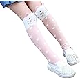 Girls Knee High Socks Kids Cotton Catroon Animal Over Calf Stockings Tube Socks