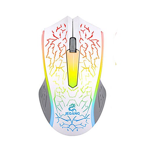 spécifications Fami Optical LED Gaming Mouse réglable DPI 2000DPI 2 boutons pour PC portable (Banlc)