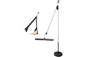 LFJ Poleas Gimnasio para Casa Fitness DIY Triceps Polea Gym Cable Máquina Musculacion Kit Sistema Poleas Entrenamiento de Fuerza del Brazo