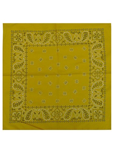 Preisvergleich Produktbild Bandana Paisley senf