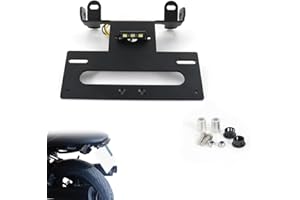 Xitomer Fender Eliminator, Tail Tidy Fit for DUCATI Monster 400, 620, 695, 750, 800, 900, 1000, S2, S2r and S4, with LED License Plate Light, Compatible with Stock & Aftermarket Turn Signal