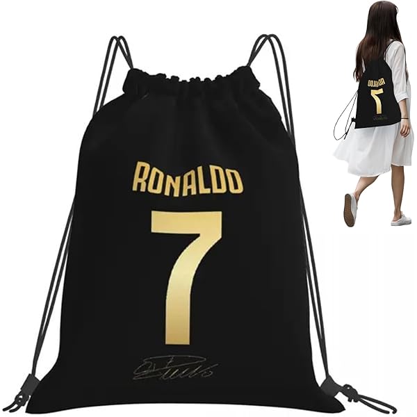 Borsa Mbappe Football Legend - Zaino Coulisse 36x30cm Impermeabile Per Sport E Viaggi - Foto 11