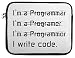 Produktbild I Write Code Funny Programmer Laptop Case 13" 14" 15" 15