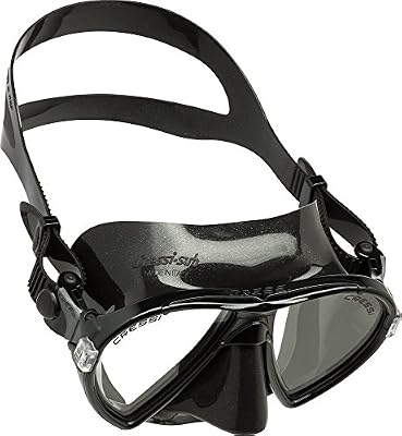 Cressi Ocean Masque de Snorkeling/Plongée/Chasse Sous-marine Noir