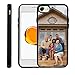 Produktbild MonnLove Personalisierte Handyhülle für iphone7 Schwarz Handyhülle DIY Foto TPU und PC Schutzhülle personalisierbar Fotogravur Hülle Case Geschenk Gift