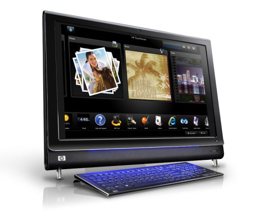 HP Pavilion IQ810de 64,8 cm (25,5 Zoll) Desktop-PC (Intel Core 2 Duo, 2,1GHz, 4GB RAM, 640GB HDD, NVIDIA GF 9600M GS HD, Blu-ray-ROM/DVD-Brenner, Vista Home Premium) - 5