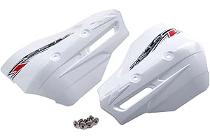 ZETA RACING ZETA XC-PRO PROTECTOR for Armor Hand Guard Black ZE72-4106… (White)