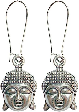 Buddha Head Earrings Costume