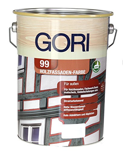 Preisvergleich Produktbild GORI 99 Holzfassaden-Farbe 5 L 2076 Treibholz Holzfarbe