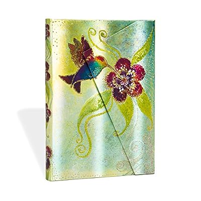 PAPERBLANKS Reliure design PAPERBLANKS Creations fantaisites Colibri Mini Papier Ligné- format : 95x140 mm - 176 pages- PBLPB22343