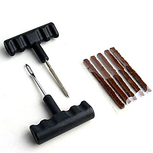 Kit Reparación Pinchazos Emergencia Reparador Neumaticos Moto Coche Quad Scooter