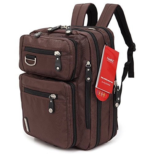 FreeBiz 17-Zoll-Laptop-Tasche Multifunktions -Laptop-Aktenkoffer -Rucksack mit Tragegriff und Schultergurt Passend bis zu 17 3-Zoll-Laptop   Notebook 