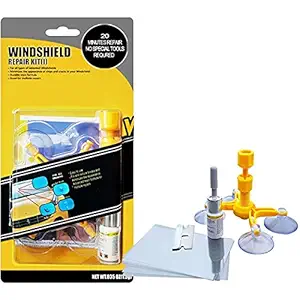 Blastoise Resin Windshield Kits for Window Repair, Windscreen Glass Scratch Crack, Polishing and Car Styling Sure Shot!