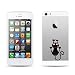 Produktbild iPhone 5/5s & iPhone SE Hülle | JAMMYLIZARD Transparente Schutzhülle Cover aus Silikon Sketch Backcover Case, Kratzende Katze