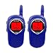 Produktbild ASHATA 2X Walkie Talkies Set, 2 PCS Kinder Walkie Talkie Mini LCD Display Walky Talky,Tragbar Zwei-Wege-Radio Kinder Funkgerät Walkie Talkie für Kinderspielzeug Weihnachten Geschenk Camping(Blau)