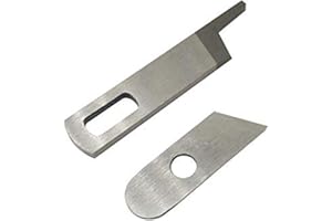 ‎LA CANILLA La Canilla ® - Singer Overlockmesser Obermesser + Untermesser für Singer Overlock 14SH654, 14SH754 14SH, 14CG und 14U und andere PFAFF, Babylock