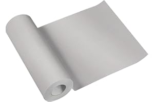 PAW DECOR COLLECTION PAW Runner Tavola (40 x 2400 cm) I Perforato ogni 120 cm I Runner da Tavolo - Monocromo, Argento I Tovaglia di Pasqua, Natale, Compleanno, Feste, Matrimonio, Battesimo I Colore: Monocolor (silver)