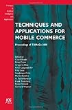Image de Techniques and Applications for Mobile Commerce: Proceedings of Tamoco 2008
