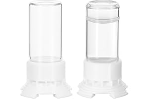 Yardwe Ant Water Feeders 2pcs Ant Mini Liquid Feeder Plastic Transparent Bird Water Dispenser Ant Breeding Containers Nest Ant Farm House for Ant