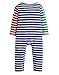Joules Boys Hotch Potch Babygrow - Electric Blue Stripe