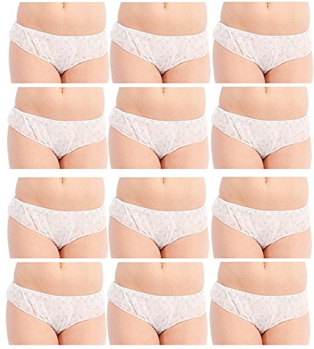 Q-rious (Pack of 12) Disposable Panties. Ideal for travelling/spa/body massage/surgeries/maternity/Periods RS.259 (78.00% Off) - Amazon