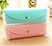 Teenxful PU Leather Cosmetic Makeup Brush Holder Bag Pen Pencil Case Coin Purse, White