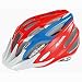 Produktbild Alpina A9678152 Radhelme FB JUNIOR 2.0 Größe : 50-55 Fahrradhelm Junior helm Jugendhelme (Rot-Blau-Weiß)