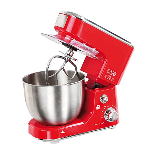 Domoclip DOP150R Robot pâtissier, Rouge
