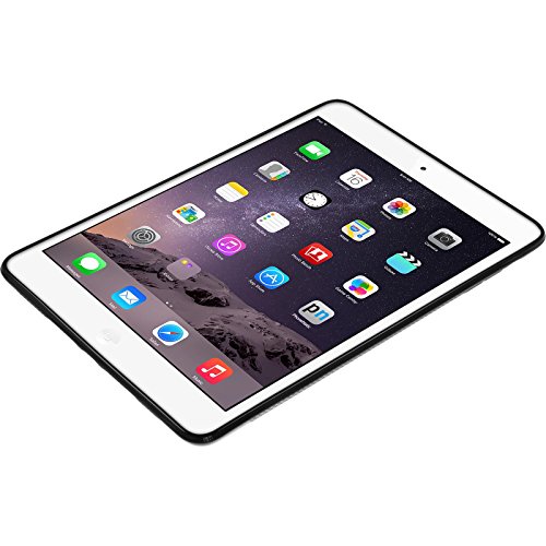 PhoneNatic Case für Apple iPad Mini 3 2 1 Hülle Silikon schwarz X-Style Cover iPad Mini 3 2 1 Tasche + 2 Schutzfolien - 4